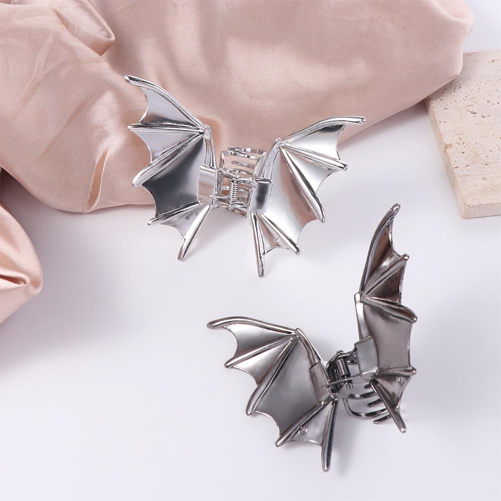 Y2k Bat Claw Clip Korean Style Bat Hairpin Fashion Bat Wing Hair Claw  Halloween