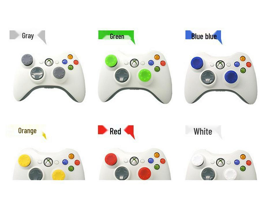 Gripuri de silicon pentru degetele mari pentru controlere PS4/PS5/XBOX/One/Switch