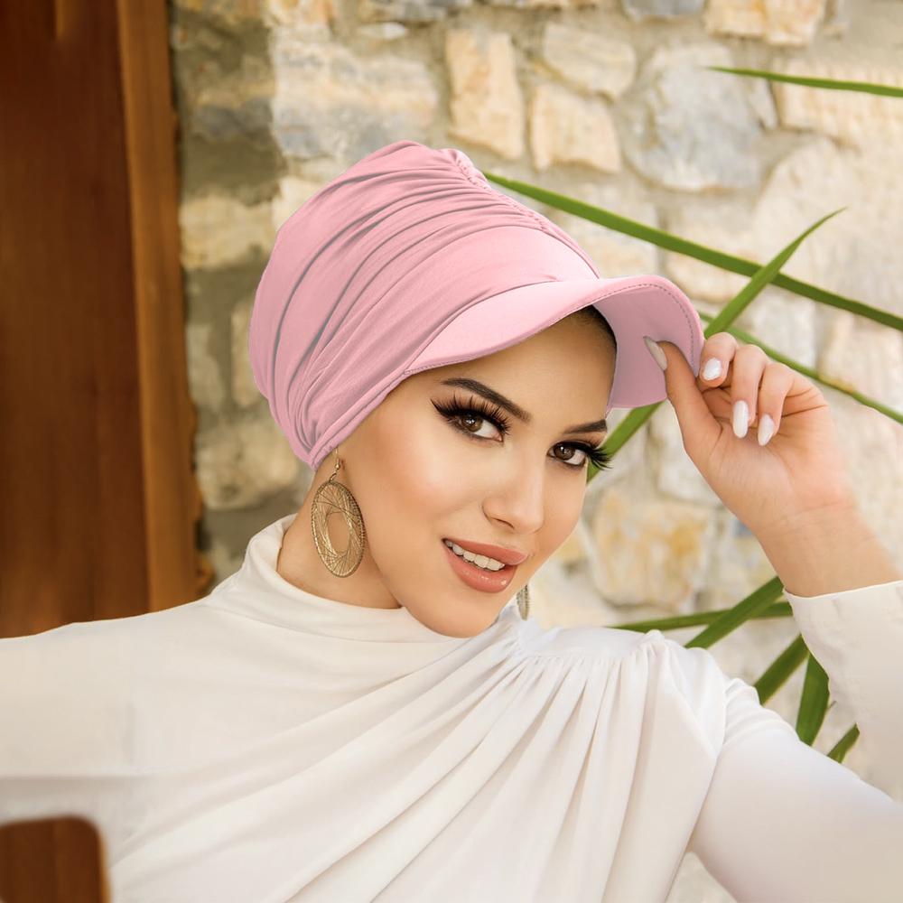 

Fashion Women Visor Bandana Cap
