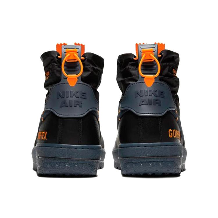 New Nike Air Force 1 Winter Gore Tex Black Bright Ceramic Thunder Blue CQ7211-001