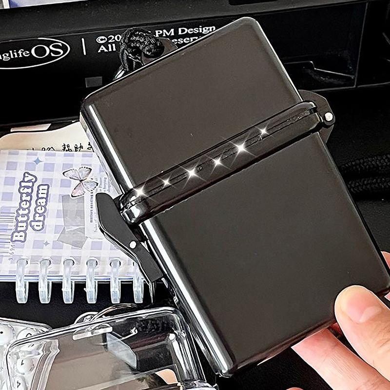 Kawaii Album Case Container Portable Card Sleeve Photocards Storage Box Kpop Idol Photo Card Holder Boxes