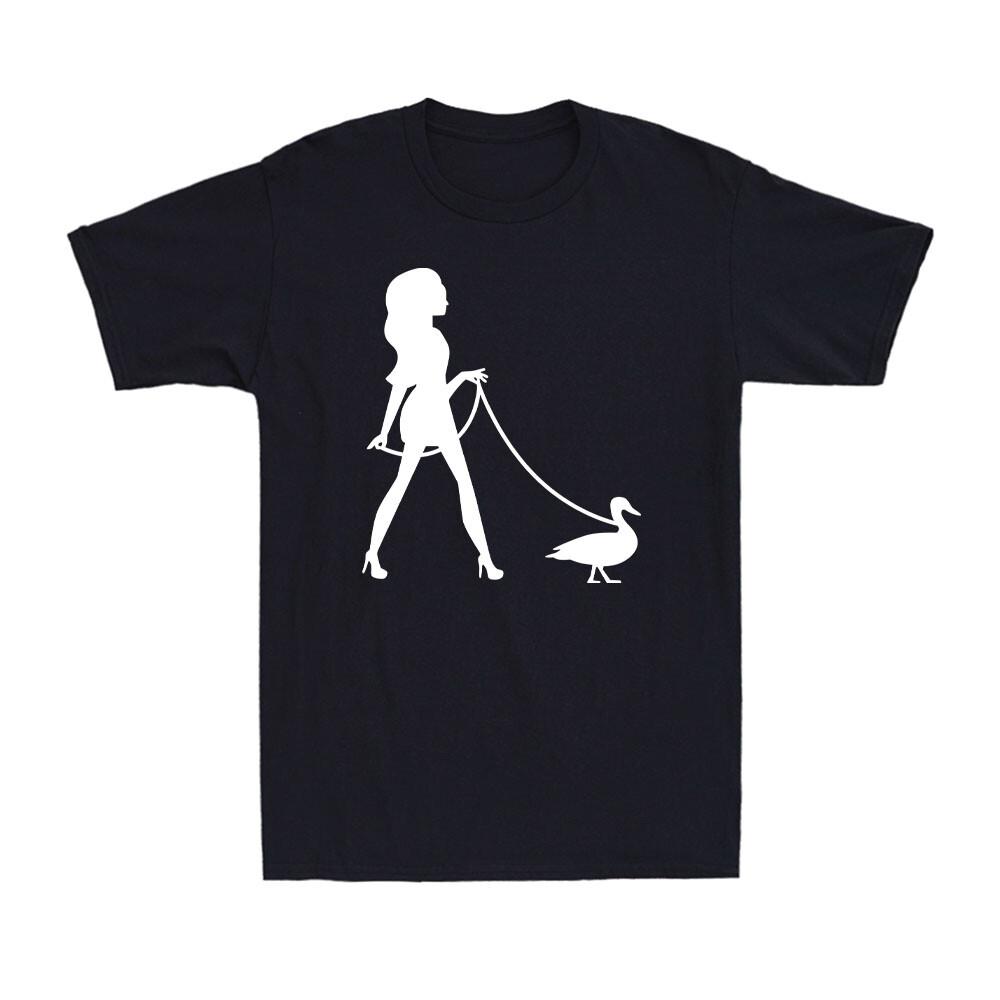 Walk That Duck Silhouette Walk That Fvcking Duck Adult Sarcastic Unisex T-Shirt XXL