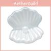 White Pearl Mermaid Water Floating Bed Adult Seashell Lounge Chair Pvc Material