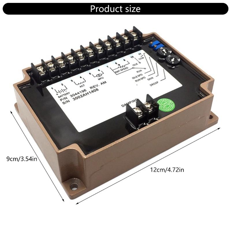 Electronic Speed Control Module High Reliability for Diesels Generators, Construction Sites Continuous Industrial Power