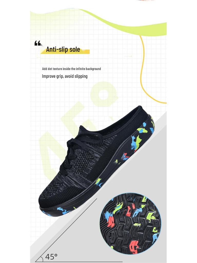New Unisex Slip-On Casual Shoes: Lightweight, Wide-Toe Design for Men & Women, Perfect for Outdoors.