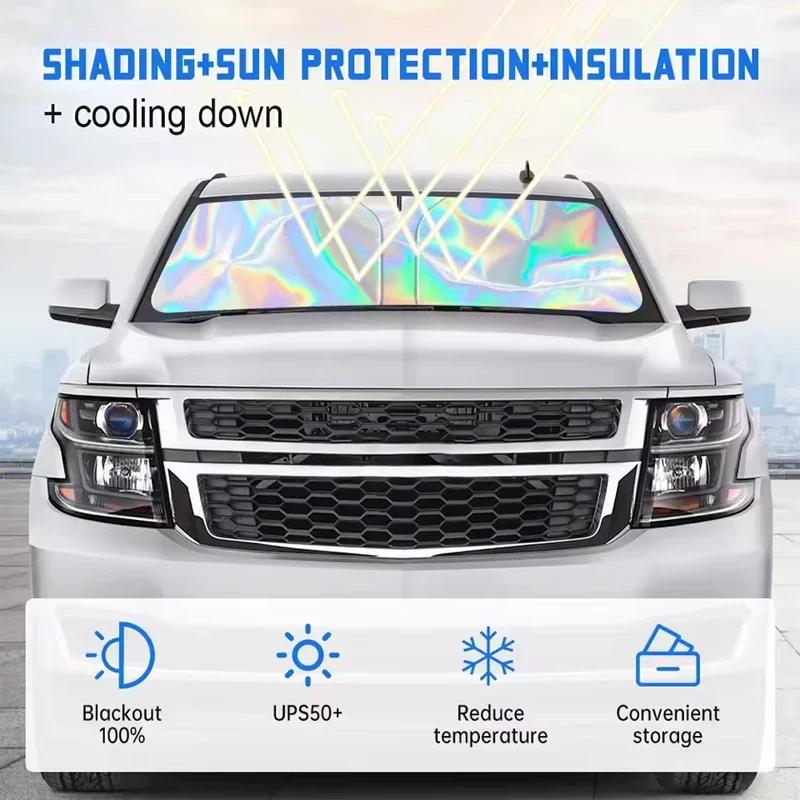Car Windshield Sun Shade UV Reflective Sun Visor Protection Cover For Toyota Sienna XL30 XL40 2010-2026