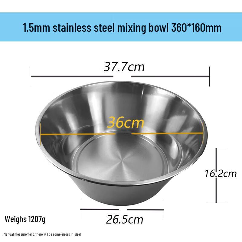 Food Grade Stainless Steel Multi-purpose Mixing Bowl