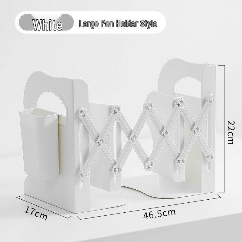 Collapsible Student Book Holder Stand & Bookends Organizer
