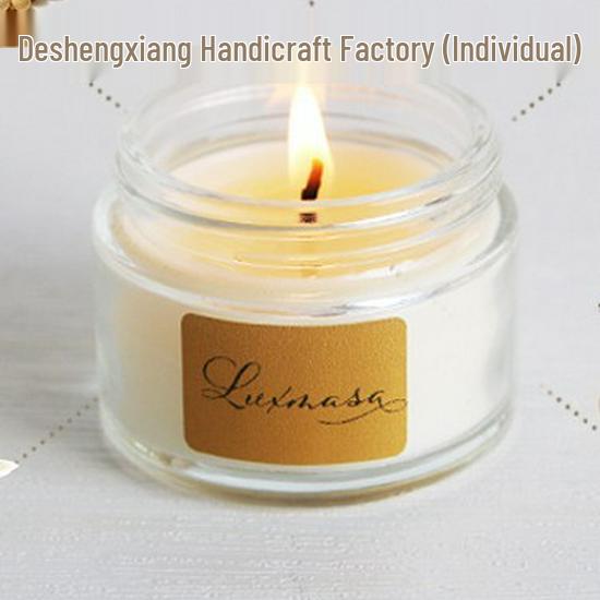

High-Temperature Aromatherapy Candles for Men and Women – Creative Gift Souvenirs, Long-Lasting for Indoor Use Romantic White - Tahitian Rose 20g