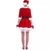 Abito di Natale Abito Natale Principessa Cosplay Festa a Tema Natalizio Cosplay Ragazze Principessa Gruppo Regali Vacanze