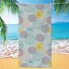 1pc Fruit Printed Beach Towel, Quick Drying and Absorbent Soft Swimming Towel, Multi-functional Sand Proof Beach Towel