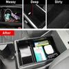 TTCR-II Compatible With Kia Sportage Center Console Organizer  2024 2025 2026, For Sportage NQ5 Console Organizer Tray EX/LX/SX/X-Line  2024 2025