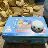 Colorful Stress Relief Balls In Dumpling Shape Reusable Low Elasticity Toys For Decompression Plastic Stress Balls