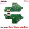 30Pcs,For Moto One Macro Hyper Fusion Action Vision Plus USB Micro Charger Charging Port Dock Connector Microphone Board Flex