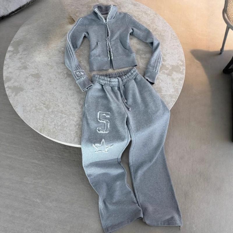 European and American casual slim fit spicy girl patch embroidery zipper jacket