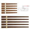 5er Set Holz-Uhrzeiger Langlebige Uhrzeiger Heim-Uhrteile Uhr DIY-Teile Uhrzubehör Wanduhr Basteluhr