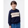 Gu By Uniqlo Kids Cotton Sweat Pullover Logo