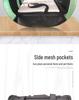 Foldable Large Capacity Pet Travel Crossbody Bag for Cats and Dogs