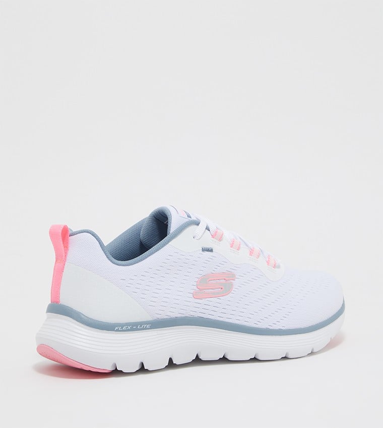 Sports Shoes Skechers White Flex Appeal 5.0