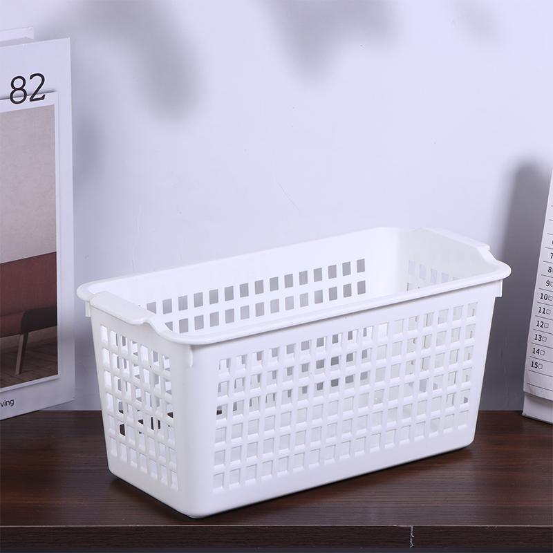 Kunststoff-Aufbewahrungskorb Snacks-Aufbewahrung Hohl Rechteckig Innen Aufbewahrungsbox Korb Sortierung Kleinkram Für Das Badezimmer Küche