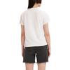 Levis Printed Casual Round Neck Short Sleeve T-Shirt Women Tops Cream A2226-0069