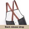 Detachable Towel Apron Waterproof Oil-Proof Fabric Thickened Kitchen Apron with Cross-Back Straps Breathable Adjustable