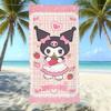 Cute Cartoon Printed Microfiber Beach Towel Quick Dry Bath Towel For Adults Kids Swimming