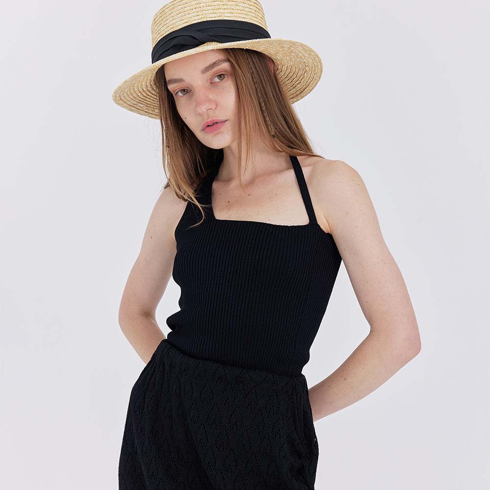 Amaps Unique Asymmetrical Sleeveless Black Black