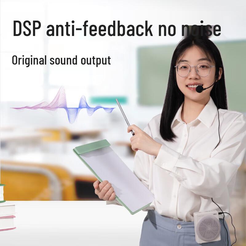 Deli LT910 Portable Wired Voice Amplifier for Teachers & Tour Guides