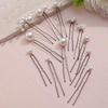 Pearl pin small large 12-piece set hair accessory hairpin Japanese style photography everyday use graduation ceremony wedding coming-of-age gift