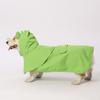 Hooded Design Pet Rain Cloak Dirt-Resistant Dog Rain Jumpsuit Waterproof Rain Jacket  Outdoor Use
