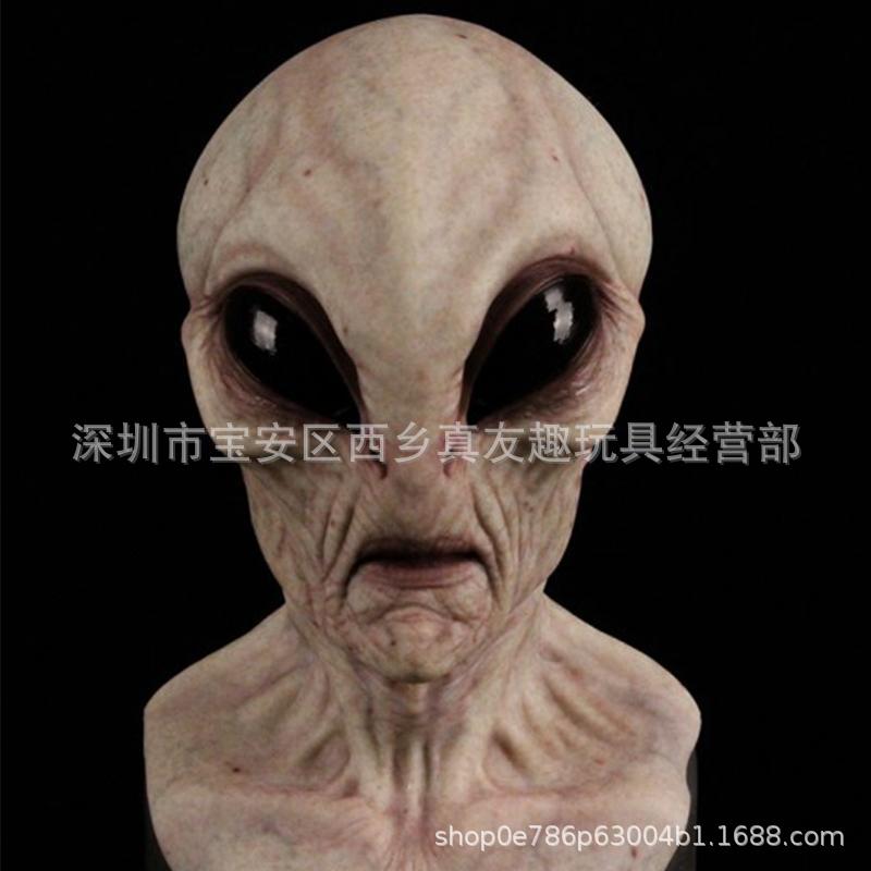 Old Man William Headgear, Old Lady Headgear, Wig, Elderly Mask, Halloween Imitation Human Latex Mask