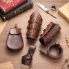 Mittelalterliches Wikingergürtel Dampf Armband Renaissance Vintage Bauchtasche Halloween Cosplay Verkleidungszubehör
