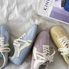 2025 Macaron Candy Color German Training Shoes Women's Korean Version Niche Soft-soled Forrest Gump Shoes Light Casual Sports Shoes
