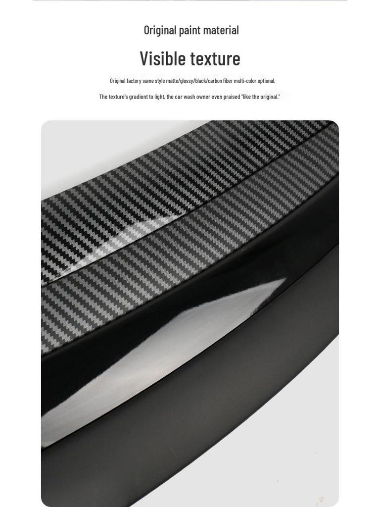 Tesla Model Y Rear Spoiler: Sporty Style Exterior Accessory