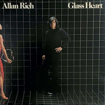 LP Record ALLAN RICH - Glass Heart PC34153 Columbia 1976 US Rock Used
