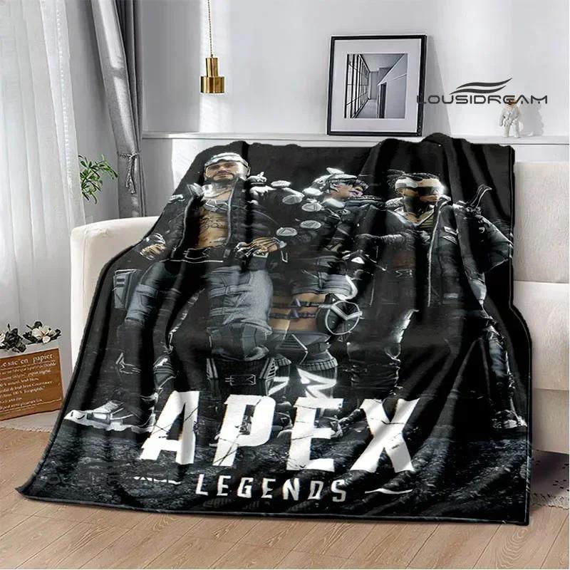 Coperte Stampate 3D Apex Legends Coperte Calde alla Moda Coperta Morbida e Confortevole Coperta per Casa Viaggio Regalo di Compleanno