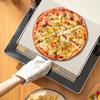 Square Pizza Stone 12Inch Heat Resistant Cordierite Pizza Baking Stone Bread Pan for Oven Grilling BBQ Cookies Pies Pastry Bread