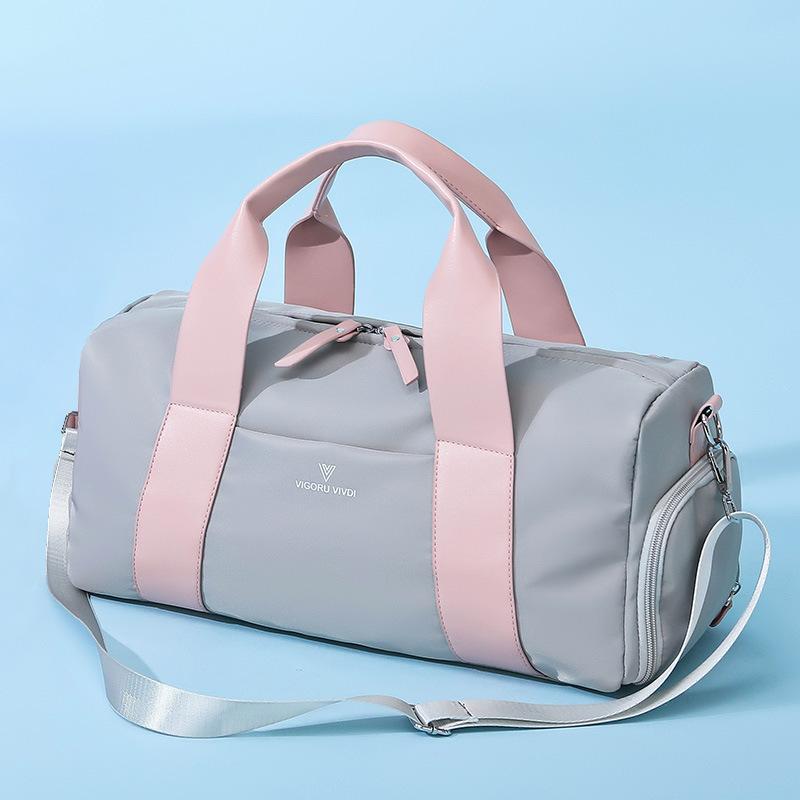 Neues Modell von Nass- und Trockentrennbeutel, Sport-Reise-Tasche, Handtasche mit großem Fassungsvermögen für Yoga und Fitness, individualisierbar mit Druck