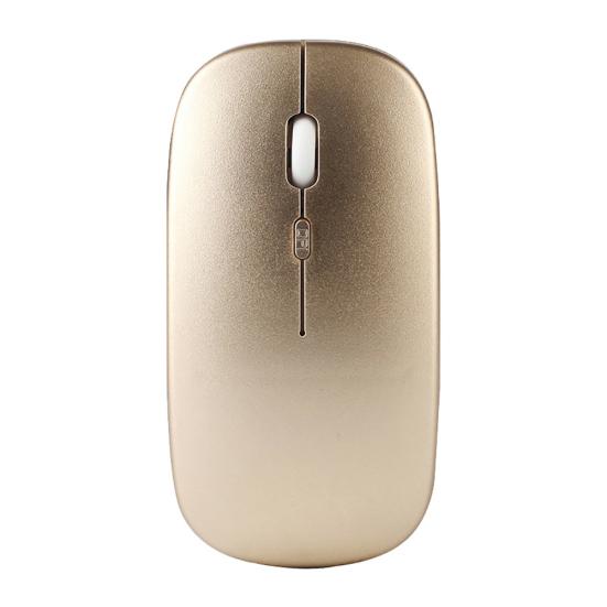 Universal Ultra-thin Rechargeable Mute Wireless Mouse for Notebook Computer PC