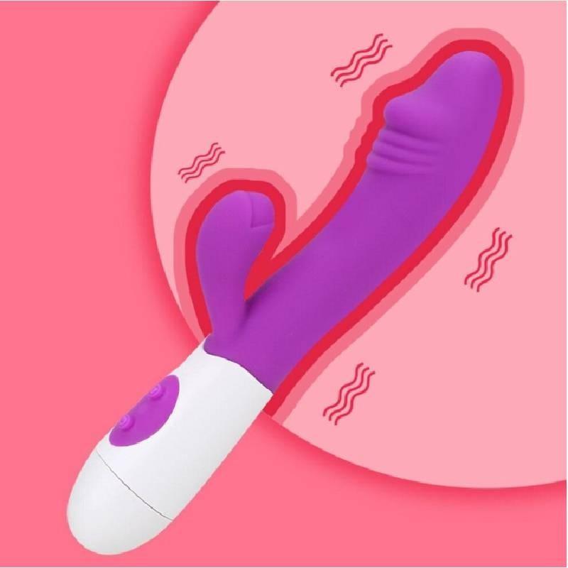Luxurious Silicone Small Decibel Vibrating Dildo For Women Multiple Frequencies