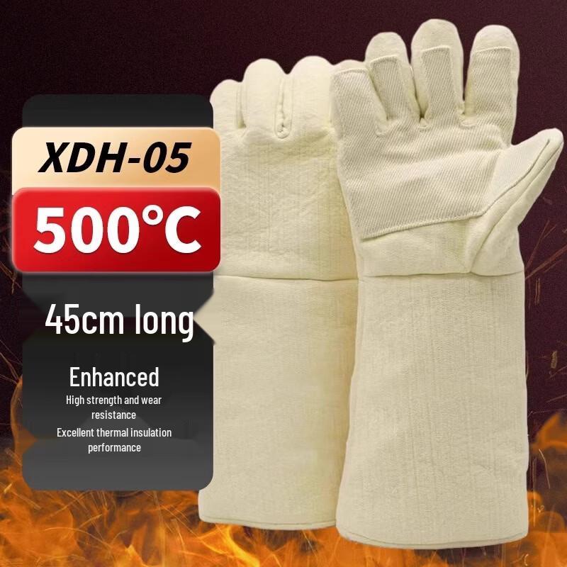 

Yipan 45cm Reinforced Leather Oven Mitt