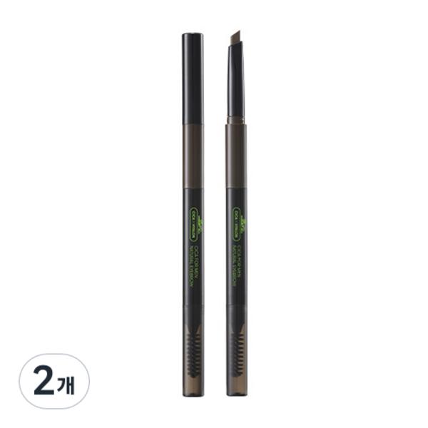 

VT Cica for Men Natural Eyebrow, Natural Brown, 2 pcs., Korea best mens cosmetics