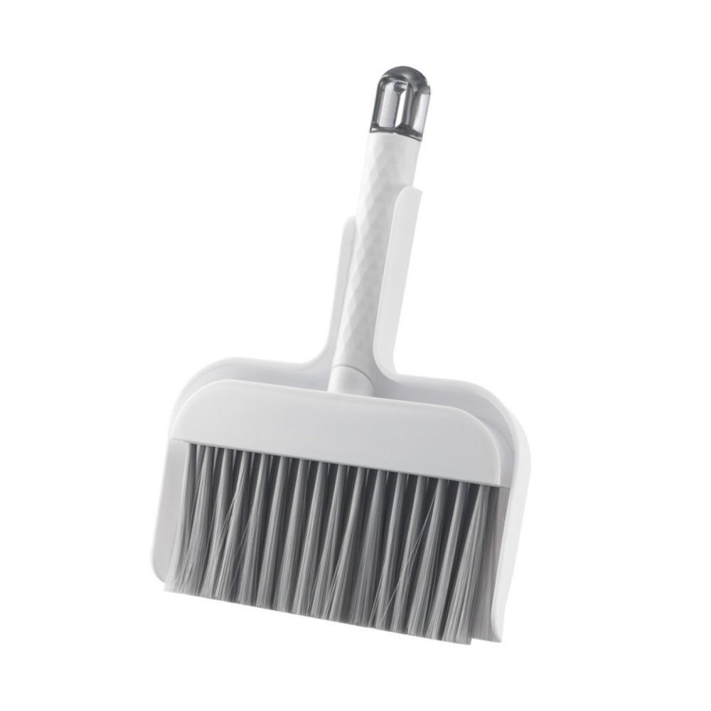 Plastic Desktop Mini Broom Mini Handheld Sweeping Brush Portable Dustpan Set  Household Tool