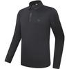 FILA 2023 Autumn New Fashion Casual Knitted Long Sleeve Polo Shirt Men tops Deep-Black A11M335203FBK