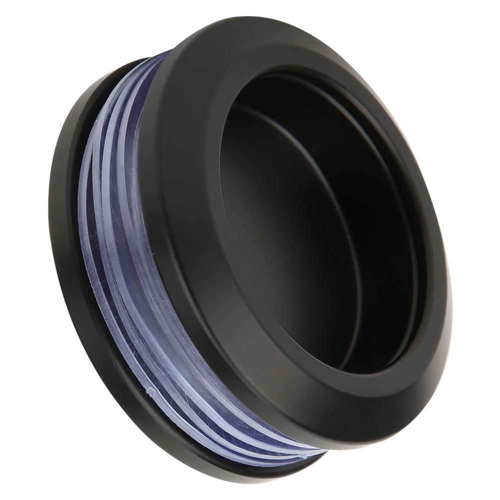 Round Double Side Sliding Door Handle Concealed Bathroom Wood Glass Door Knob Hardware