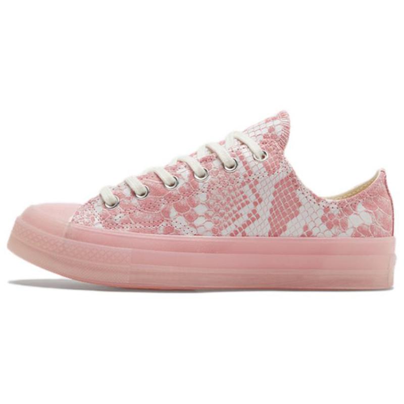 

GOLF WANG x Converse 1970s Snake Collaboration Snake Pattern Trendy Comfortable Leather Low-Top Espadrilles Unisex Style 35