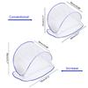 Mini Foldable Mosquito Net for Head Ultralight Up Mosquito Net Tent for Bedding Camping Travel Patio