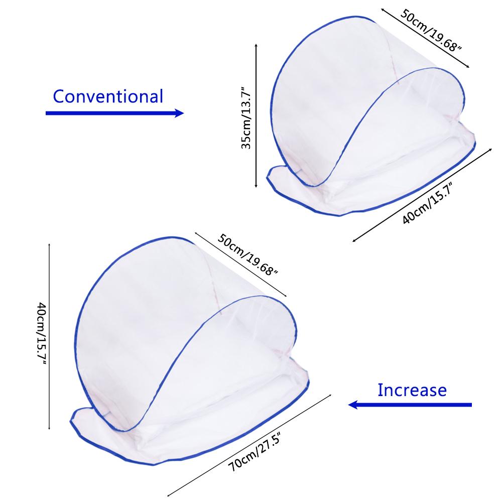 Mini Foldable Mosquito Net for Head Ultralight Up Mosquito Net Tent for Bedding Camping Travel Patio