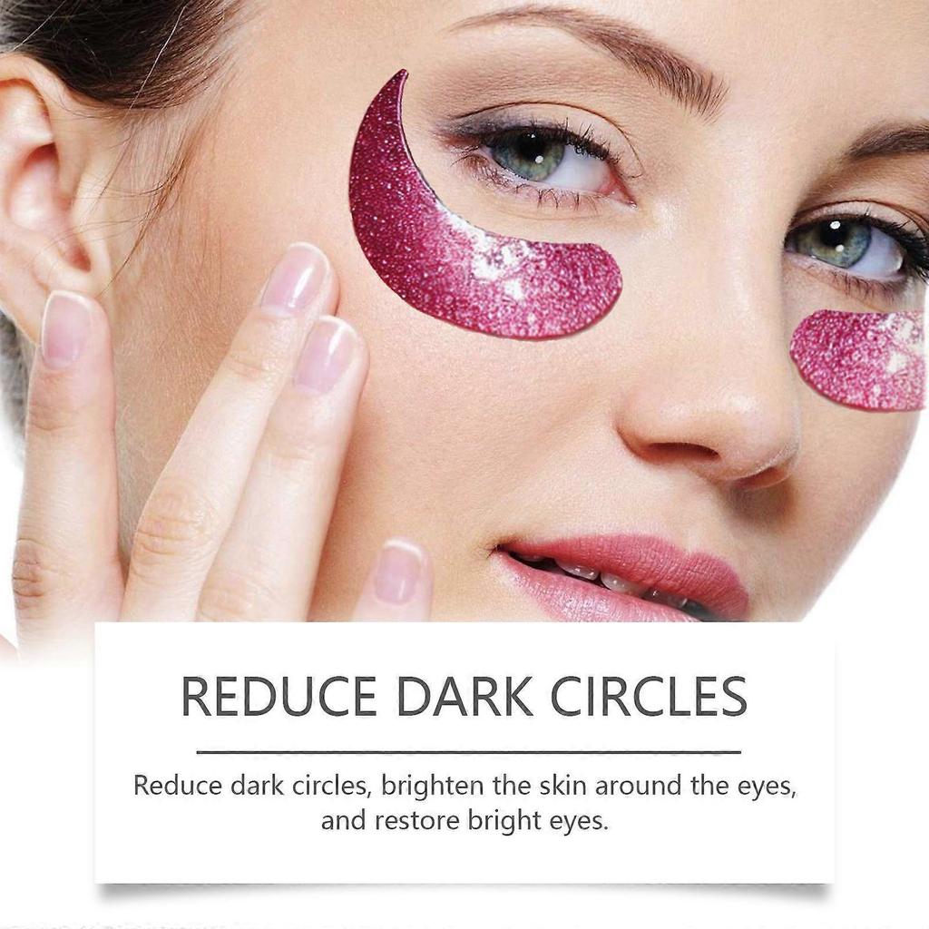 Anti-wrinkle firming eye mask moisturizes, nourishes and reduces fine lines Crystal gel eye mask